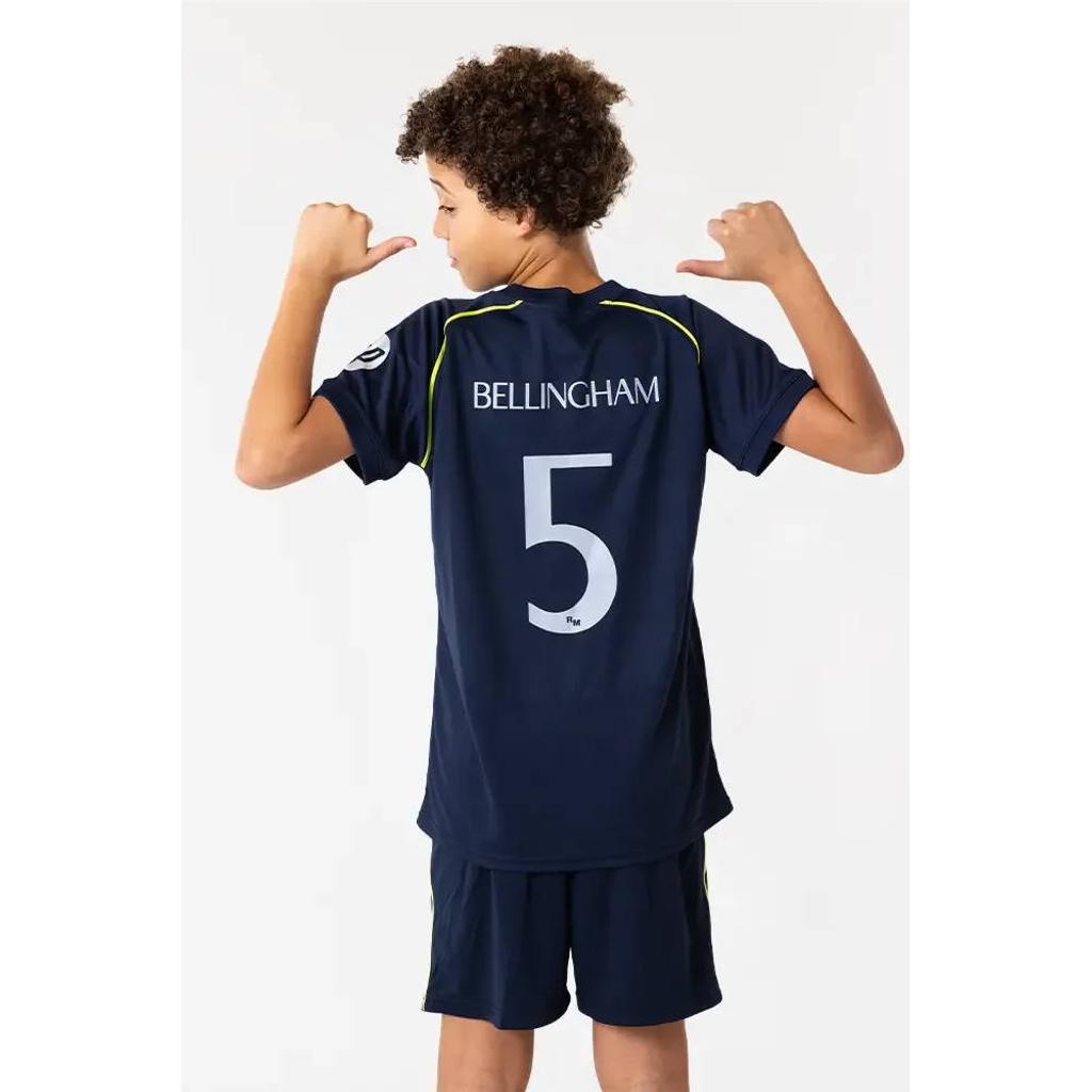 Official Fanwear Bellingham Real Madrid Voetbaltenue Donkerblauw