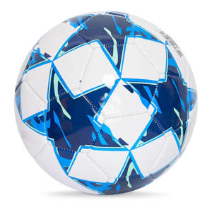 Standaardmaat Champions League Aqua Voetbal Blauw/Wit maat 5