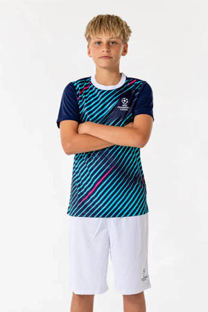 Champions League Voetbaltenue Blauw/Wt