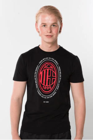 AC Milan T-Shirt Zwart