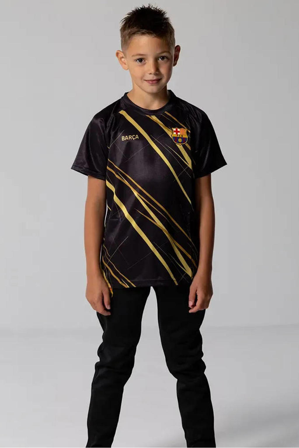 Official Fanwear FC Barcelona Voetbalshirt Zwart