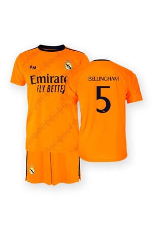 Real Madrid Uit Tenue Oranje - Bellingham