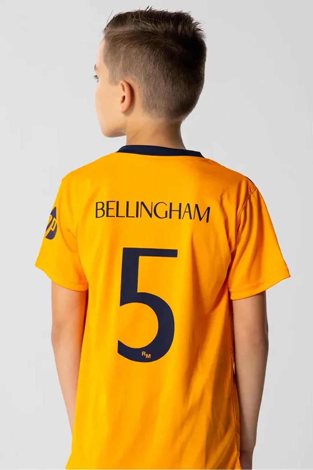 Official Fanwear Real Madrid Uit Tenue Oranje - Bellingham