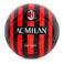 Official Fanwear Standaardmaat AC Milan AC Milan Voetbal Rood/Zwart maat 5