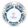 Official Fanwear   Champions League Stars Voetbal Blauw/Wit/Roze maat 5