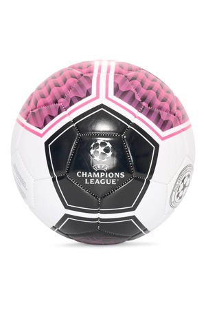   Champions League Shadow Voetbal Wit/Zwart/Roze maat 5