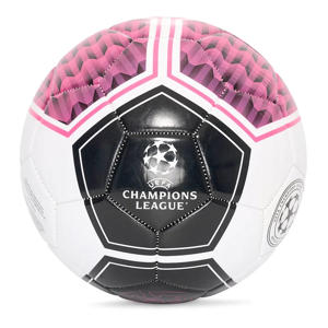 Standaardmaat  Champions League Shadow Voetbal Wit/Zwart/Roze maat 5