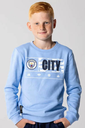 Manchester City Sweater Blauw