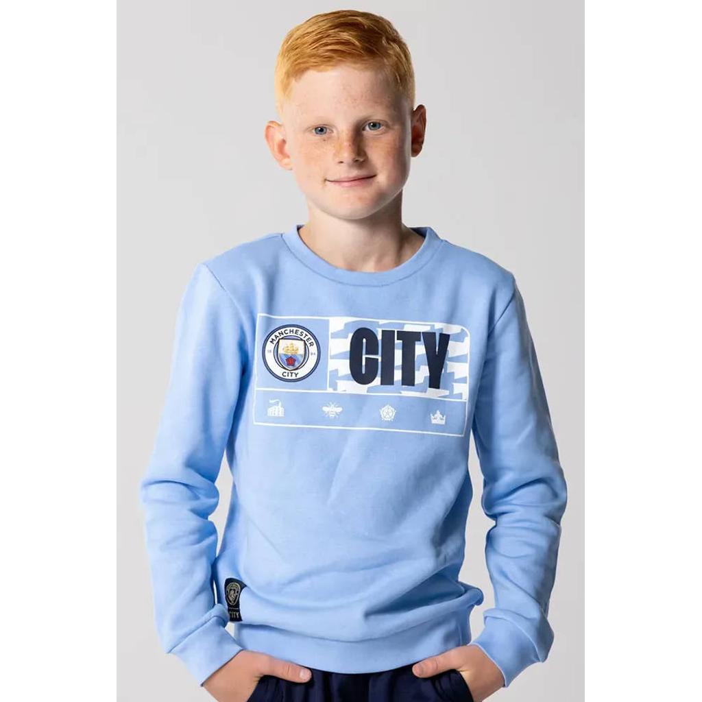 Official Fanwear Manchester City Sweater Blauw