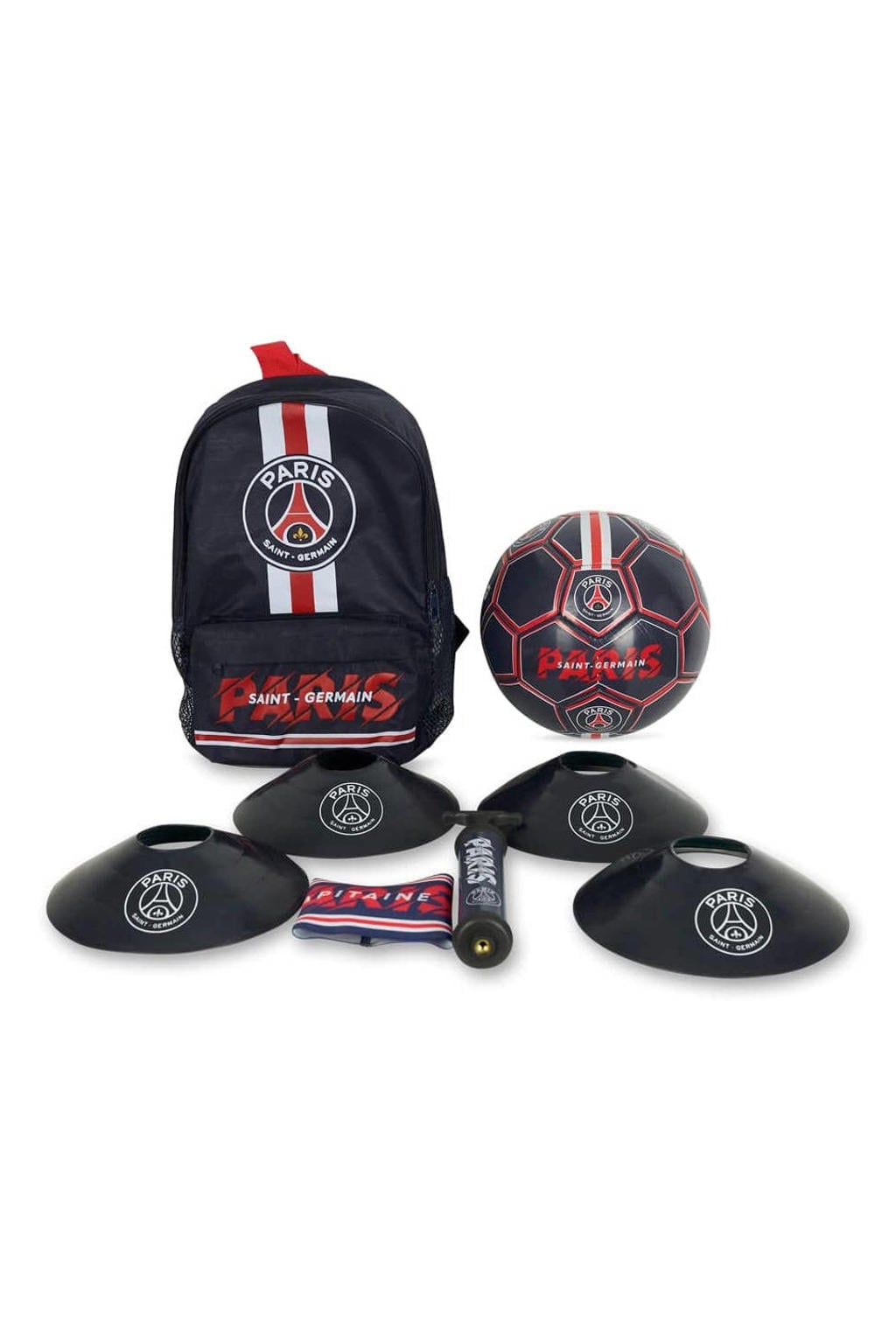 Official Fanwear Paris Saint Germain PSG Trainingsset Donkerblauw maat