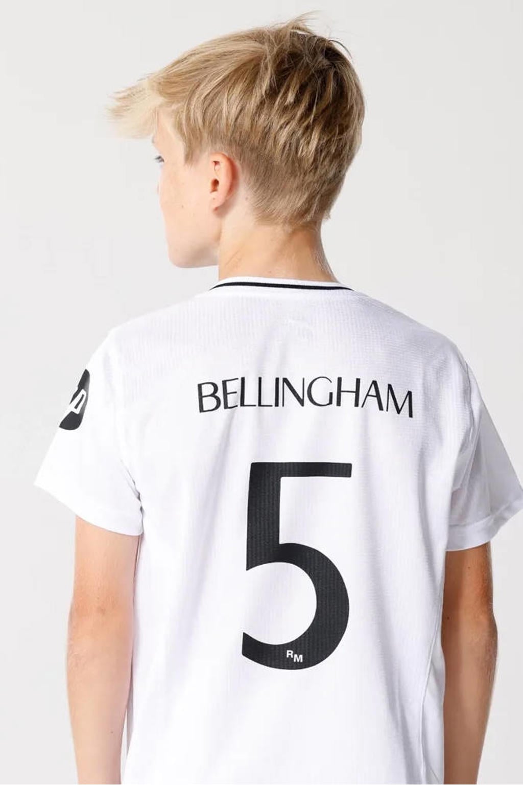 Official Fanwear Real Madrid Thuis Shirt Wit - Bellingham