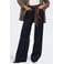 ONLY wide leg jeans - donkerblauwe denim
