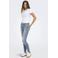 ONLY Onlpower Mid Skin Pushup Dnm Rea968 Noos skinny jeans - lichtblauw