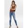 ONLY skinny jeans - donkerblauw denim