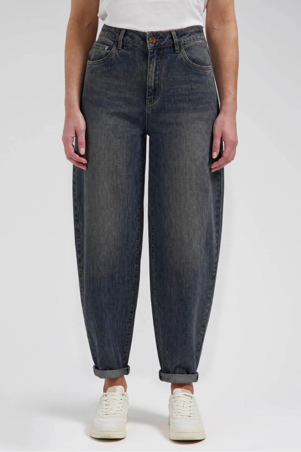 Florez barrel jeans - dark blue