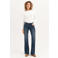 Florez high waist flared jeans - donkerblauw
