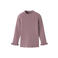 NAME IT MINI aansluitende longsleeve met ruches - oudroze