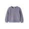 NAME IT MINI gebreide gestreepte trui - lila