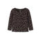 NAME IT MINI gebreid vest met stippen - bruin