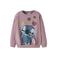 NAME IT MINI sweater met print - lila