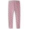 NAME IT MINI regular fit legging met hartjes - roze