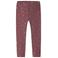 NAME IT MINI regular fit legging met hartjes - roodbruin