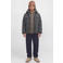 JACK & JONES JUNIOR gewatteerde winterjas - antraciet