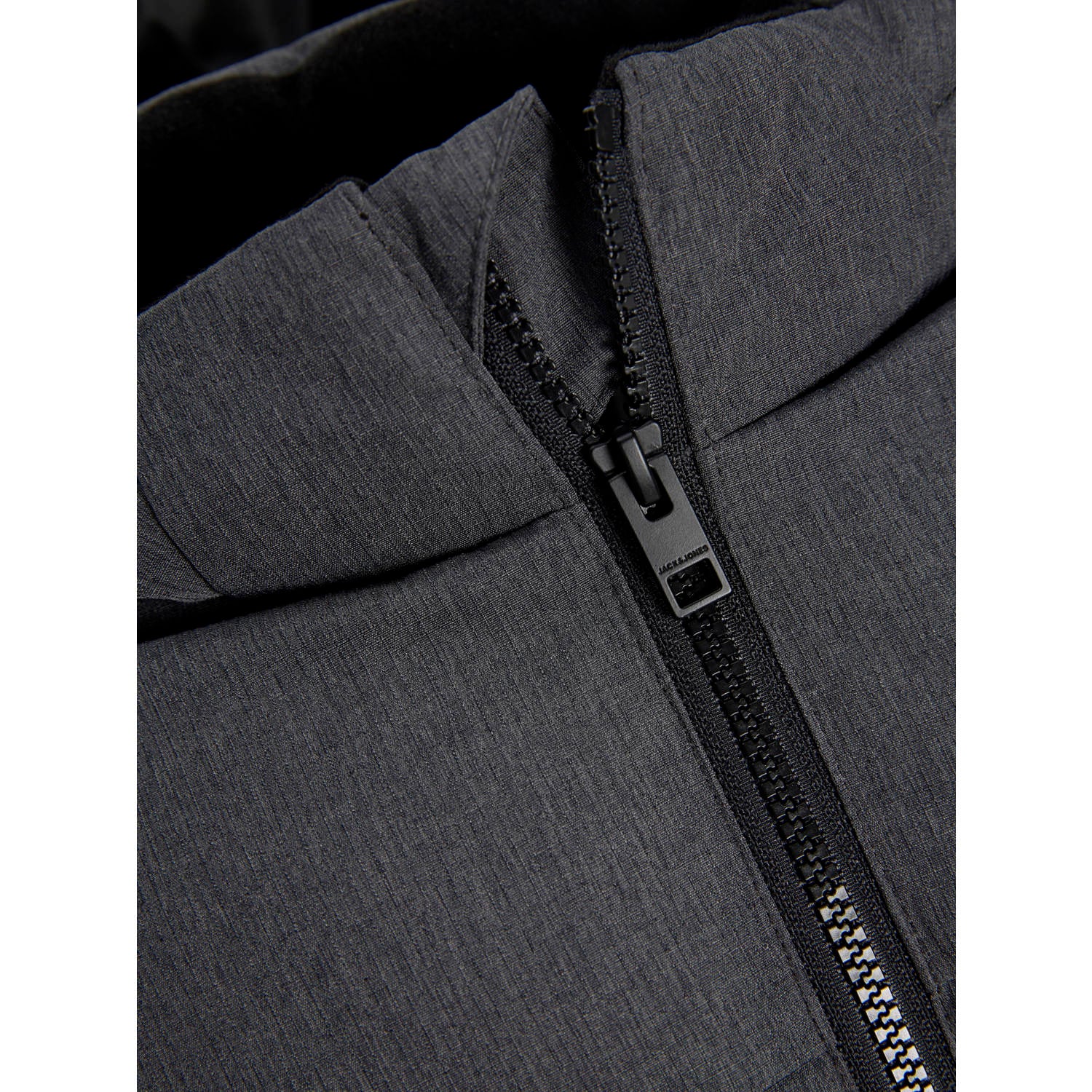 JACK & JONES JUNIOR gewatteerde winterjas antraciet
