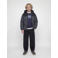JACK & JONES JUNIOR winter pufferjas - antraciet