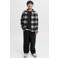 JACK & JONES JUNIOR gebreide trui met wol - zwart