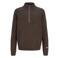 JACK & JONES JUNIOR gebreide trui met borduursels - donkerbruin