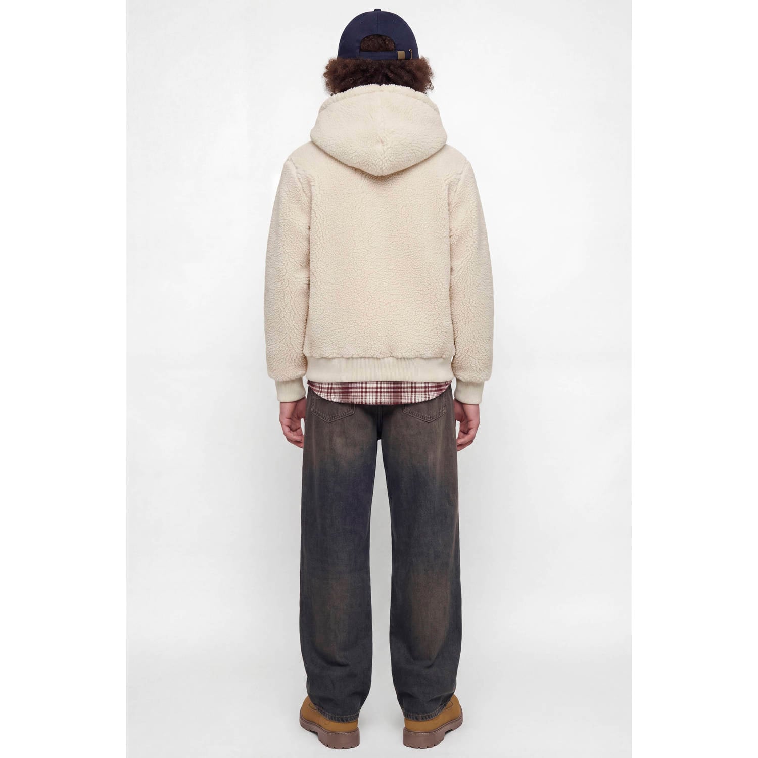 JACK & JONES JUNIOR sweater met tekst beige