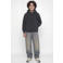 JACK & JONES JUNIOR teddy sweater met tekst - antraciet