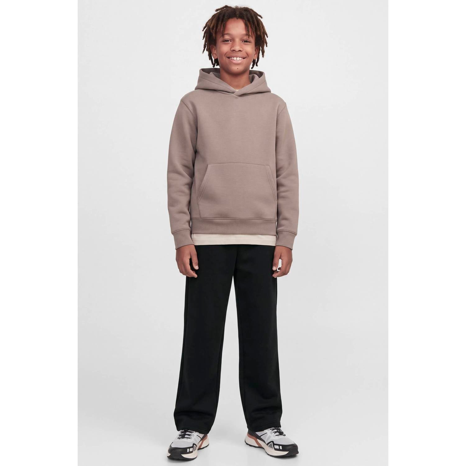 JACK & JONES JUNIOR scuba sweatpants zwart