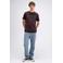Butcher of Blue regular fit T-shirt - donkerpaars