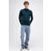 Butcher of Blue regular fit gebreide trui met wol - dk. spruce green
