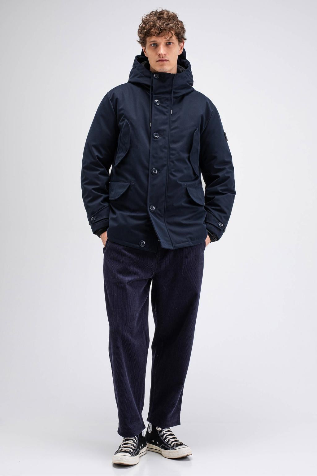 Butcher of Blue winterparka - donkerblauw