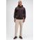 Butcher of Blue regular fit hoodie met backprint - donkerbruin