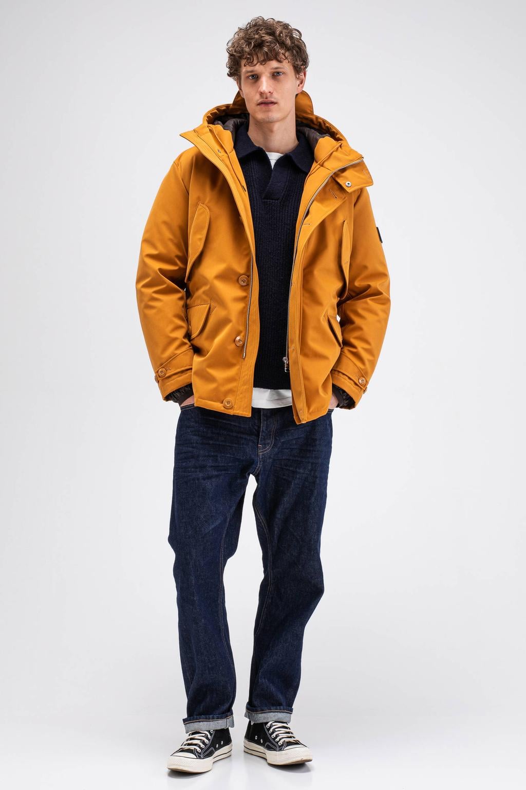 Butcher of Blue winterparka - oker