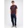 Butcher of Blue regular fit T-shirt met logo - donkerpaars