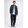 Butcher of Blue corduroy regular fit geruit overhemd - donkerblauw
