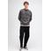 Butcher of Blue oversized sweater met logo - grijs