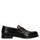 Manfield leren loafers - zwart