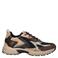 Gabor Comfort Optifit chunky leren sneakers - bruin