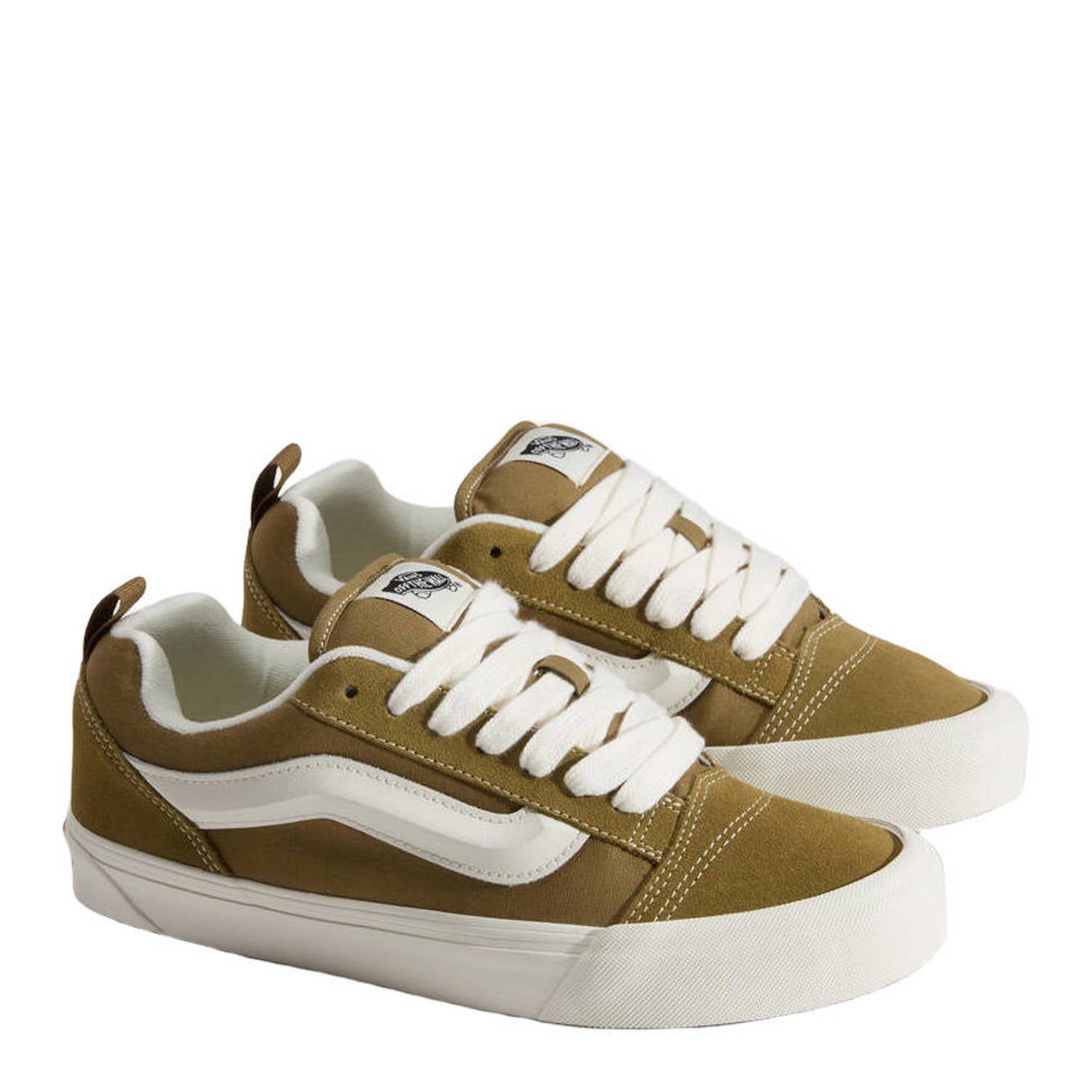 Vans KNU skool leren sneakers lichtbruin