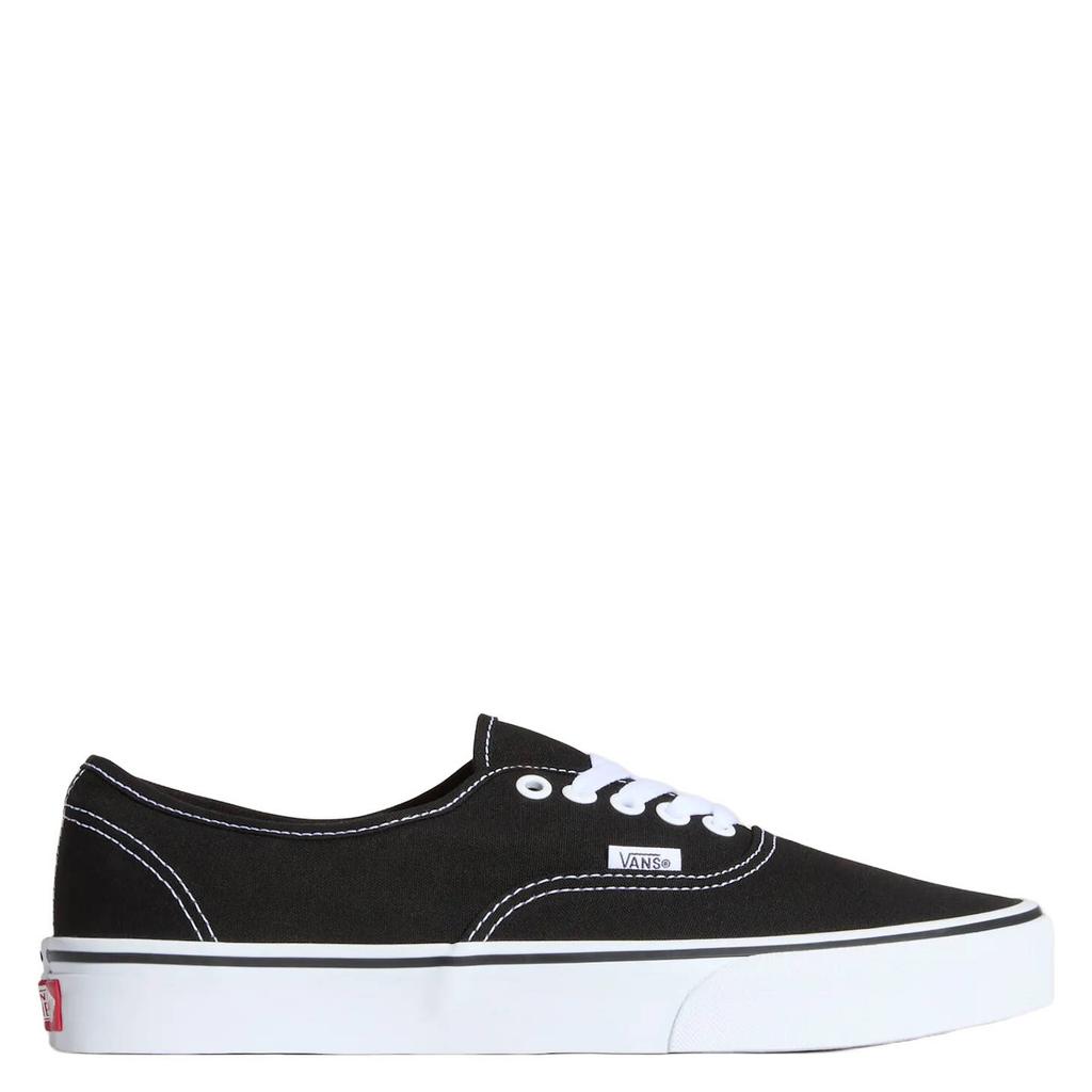 Zwart en witte unisex Vans Authentic sneakers - van textiel met veters