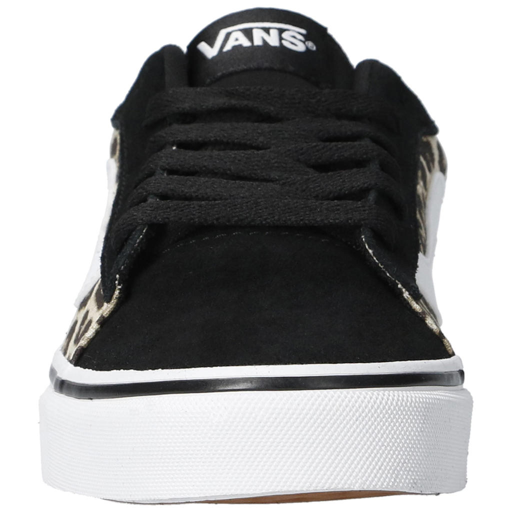 Vans Vero LS katoenen sneakers met panterprint - camel/zwart