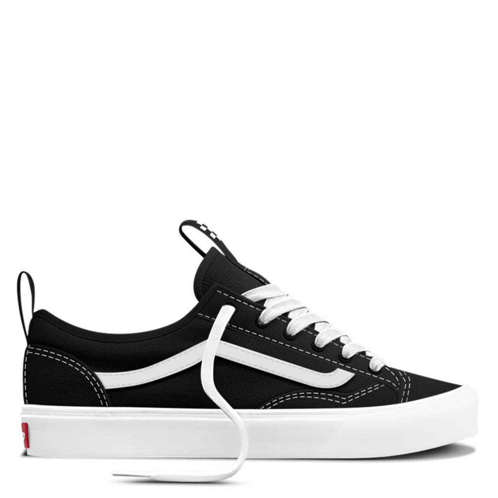 Zwart en witte jongens en meisjes Vans Skate Old Skool 36 katoenen sneakers - van canvas-suède/voering: textiel/voetbed: eva met veters