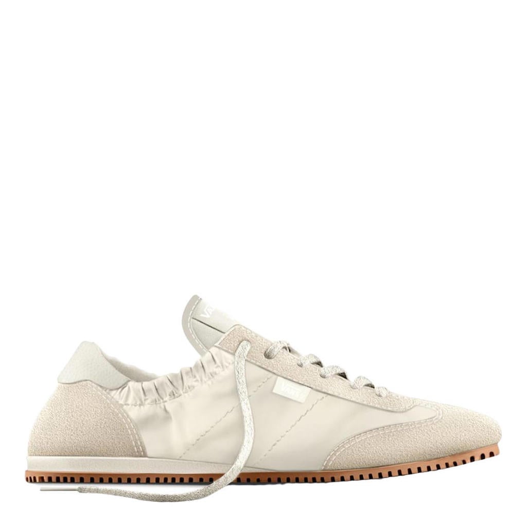 Vans Super Lowpro Ballet Light suède sneakers - wit/ecru