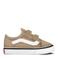 Vans Old Skool V katoenen sneakers - zand/wit